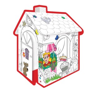 Χάρτινο Σπιτάκι Ζωγραφικής 10721 Mochtoys