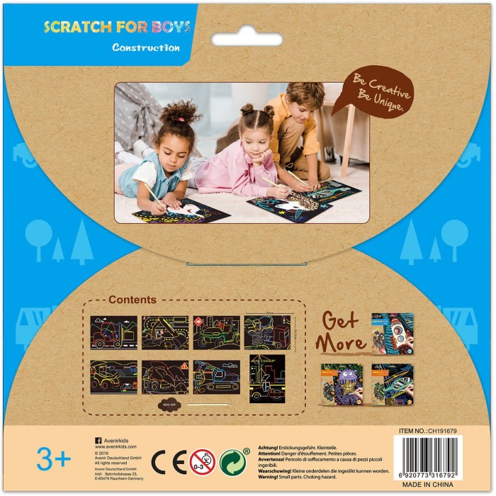 Χειροτεχνίες Scratch Construction Avenir