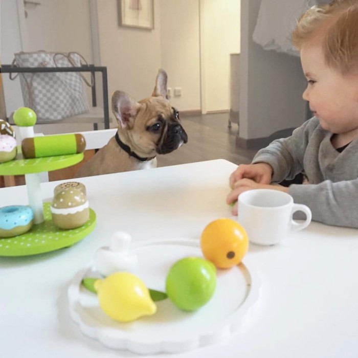 Ξύλινα Donut Με Βάση Σερβιρίσματος Jabadabado Ξύλινα Donut Με Βάση Σερβιρίσματος Jabadabado