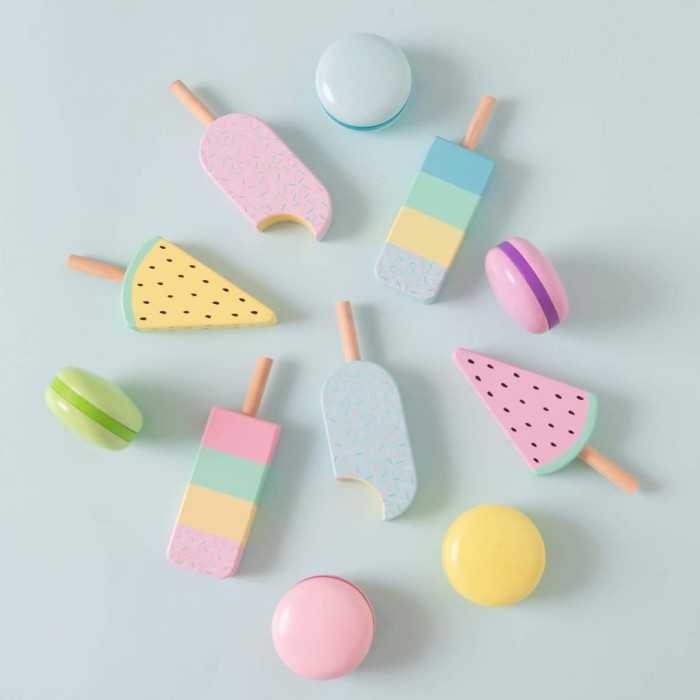 Ξύλινα Ξυλάκια Παγωτό Με Βάση Jabadabado Ξύλινα Ξυλάκια Παγωτό Με Βάση Jabadabado