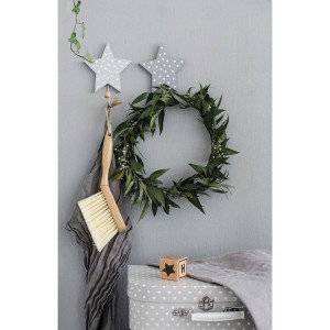 Ξύλινες Κρεμάστρες Αστέρια Γκρι 3τμχ Jabadabado Ξύλινες Κρεμάστρες Αστέρια Γκρι 3τμχ Jabadabado