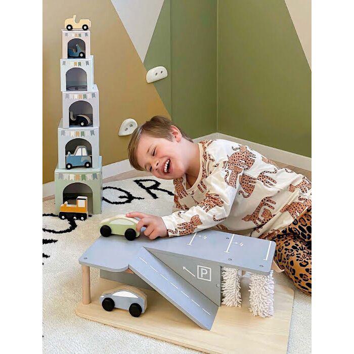 Ξύλινο Πάρκινγκ & Πλυντήριο Αυτοκινήτων Jabadabado Ξύλινο Πάρκινγκ & Πλυντήριο Αυτοκινήτων Jabadabado