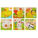 Ξύλινο Παζλ Κύβων 6157 Ξύλινο Παζλ Κύβων 6157