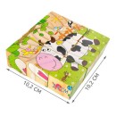 Ξύλινο Παζλ Κύβων 6157 Ξύλινο Παζλ Κύβων 6157