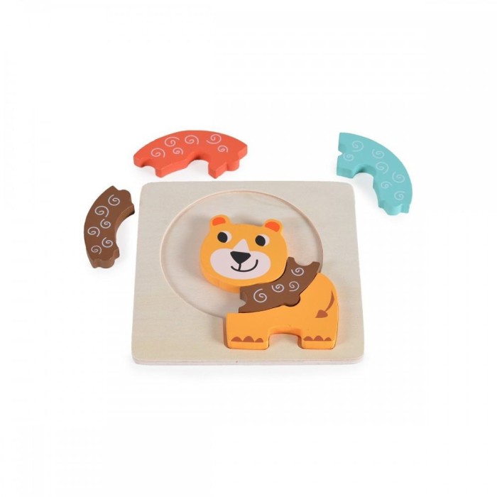 Ξύλινο Πάζλ Lion 039 Moni