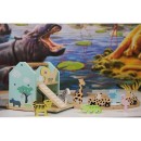 Ξύλινο Βαλιτσάκι Με Ζώα Της Ζούγκλας & Αυτοκίνητα Jabadabado Ξύλινο Βαλιτσάκι Με Ζώα Της Ζούγκλας & Αυτοκίνητα Jabadabado