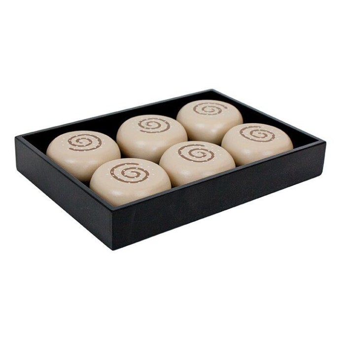 Ξύλινος Δίσκος Με Ρολλάκια Κανέλας Jabadabado Ξύλινος Δίσκος Με Ρολλάκια Κανέλας Jabadabado