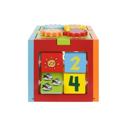 Ξύλινος Εκπαιδευτικός Κύβος Ξύλινος Εκπαιδευτικός Κύβος