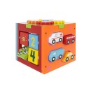 Ξύλινος Εκπαιδευτικός Κύβος Ξύλινος Εκπαιδευτικός Κύβος