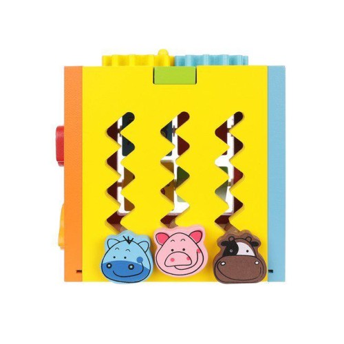 Ξύλινος Εκπαιδευτικός Κύβος Ξύλινος Εκπαιδευτικός Κύβος