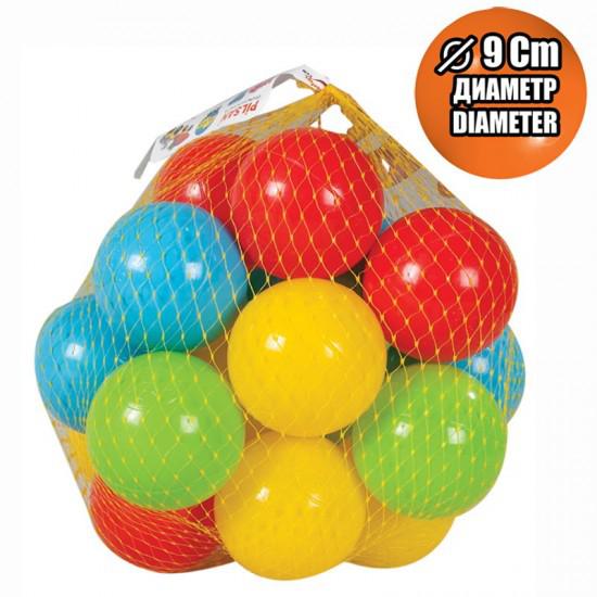 Χρωματιστά Μπαλάκια Play Pool Balls 9cm 10τμχ Pilsan 06155