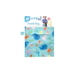 Υφασμάτινο Τσαντάκι Φαγητού Ωκεάνια Ζωή Bumkins Υφασμάτινο Τσαντάκι Φαγητού Ωκεάνια Ζωή Bumkins