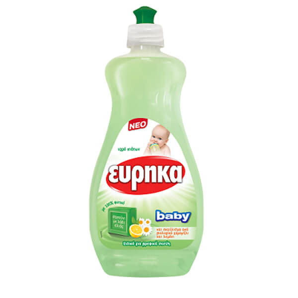 Υγρό Πιάτων Baby 500ml Εύρηκα Υγρό Πιάτων Baby 500ml Εύρηκα