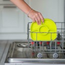 Yumi Πιάτο Σιλικόνης με Χωρίσματα Lime Bbluv Yumi Πιάτο Σιλικόνης με Χωρίσματα Lime Bbluv