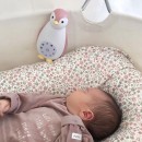 ZOE Πιγκουίνος φορητή βρεφική συσκευή ύπνου Bluetooth φως νυκτός χτύπο καρδιάς λευκοί ήχοι ZAZU PINK ZOE Πιγκουίνος φορητή βρεφική συσκευή ύπνου Bluetooth φως νυκτός χτύπο καρδιάς λευκοί ήχοι ZAZU PINK