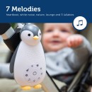 ZOE Πιγκουίνος φορητή βρεφική συσκευή ύπνου Bluetooth φως νυκτός χτύπο καρδιάς λευκοί ήχοι ZAZU Γκρι ZOE Πιγκουίνος φορητή βρεφική συσκευή ύπνου Bluetooth φως νυκτός χτύπο καρδιάς λευκοί ήχοι ZAZU Γκρι