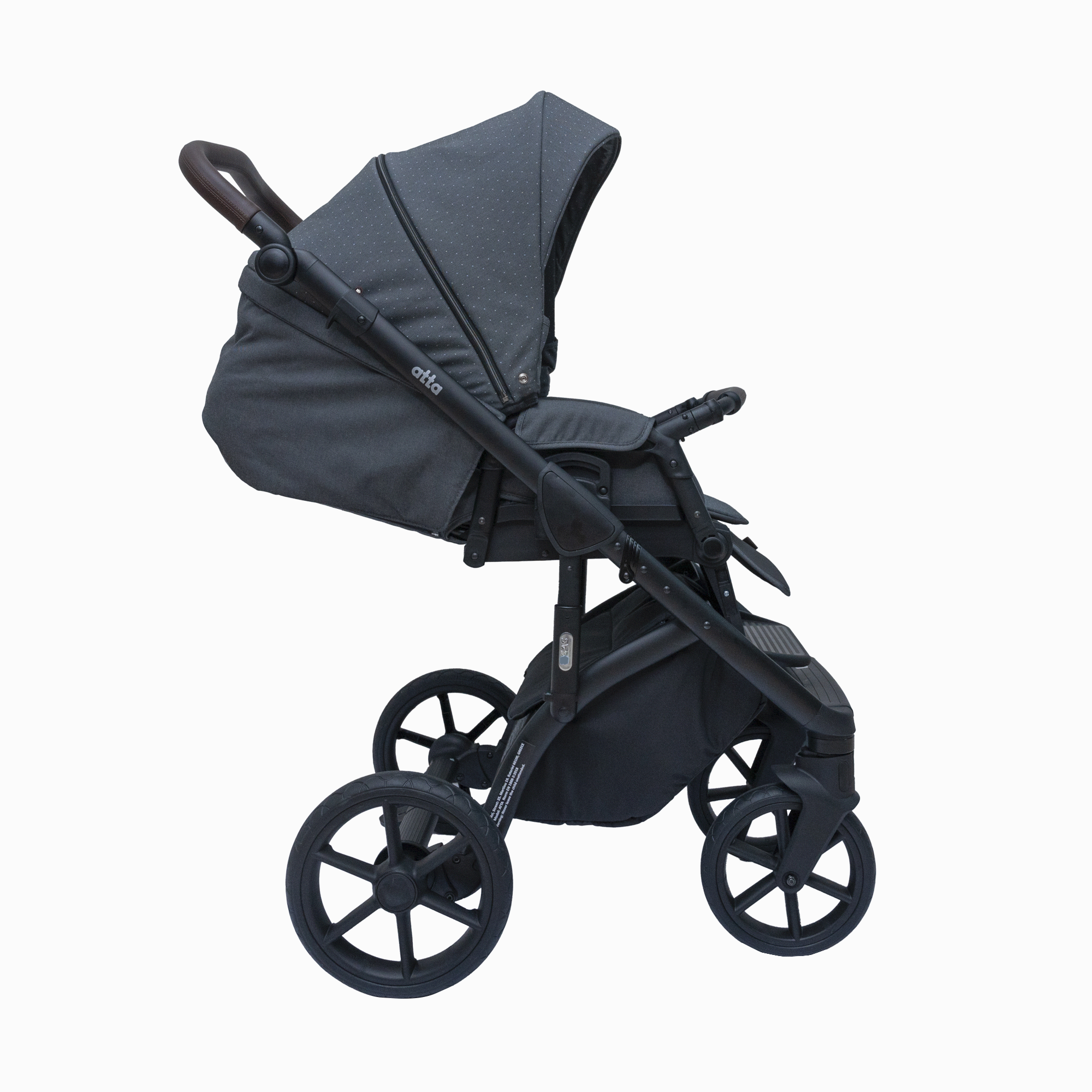 Πολυκαρότσι 3 σε 1 Atta Black Dots Dovadi